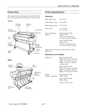 Epson SP7880CB Product Information Guide