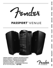 Fender Passport Venue Owners Manual