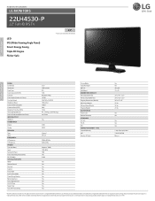 LG 22LH4530-P Owners Manual - English