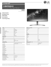LG 24MP88HV-S Owners Manual - English