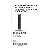 Netgear WNDR3700v3 WNDR3700v3 Setup Manual (Deutsche)