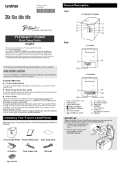Brother International PT-P950NW iPrint&Label Users Guide - Apple Devices