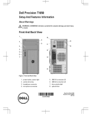 Dell Precision T1650 User Manual
