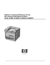 HP 8150 HP LaserJet 8150 Series Printers - Software Technical Reference