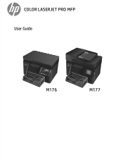 HP Color LaserJet Pro MFP M177 User Guide
