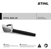 Stihl BG 45 Instruction Manual