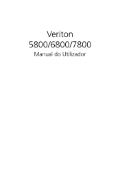 Acer Veriton 6800 Veriton 5800/6800/7800 User's Guide PT
