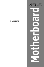 Asus Pro H610T-CSM PRO H610T Users Manual English