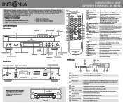 Insignia NS-CD512 Quick Setup Guide (French)