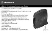 Motorola SB5101N User Guide