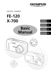 Olympus FE 120 FE-120 Basic Manual (English, Français, Español, Português)