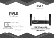 Pyle PDKWM802BU Instruction Manual