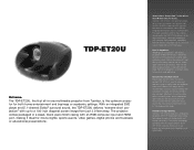 Toshiba TDP-ET20U Brochure