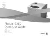 Xerox 6280DN Quick Use Guide