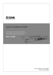 D-Link DGS-1010MP Quick Install Guide