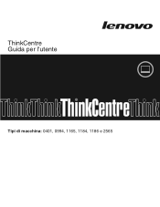 Lenovo ThinkCentre A70z (Italian) User Guide