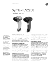 Motorola LS2208-SR20007R Brochure