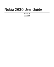 Nokia 2630 User Guide