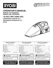 Ryobi P135 User Manual