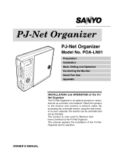 Sanyo CE42LM4WPN-NA Owner's Manual for POA-LN01