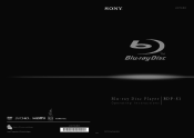 Sony BDP-S1 Operating Instructions (for firmware version 2.0 or higher)