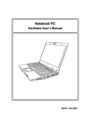 Asus Z62J Z62 User's Manual for English Edition (E2470)