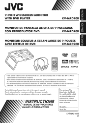 JVC MRD900 Instruction Manual