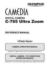 Olympus C765 Reference Manual