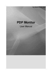 Samsung P42HP User Manual (ENGLISH)