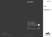 Sony D-NE320PSWHI Operating Instructions