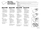 Brother International 5234PRW Wide table Instruction Manual - Multi