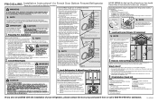 Frigidaire FGHG2344MP Installation Instructions (All Languages)