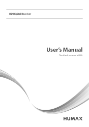 Humax IR2020HD User Manual