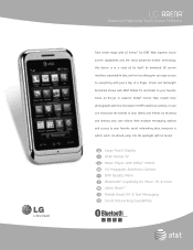 LG GT950 Data Sheet
