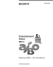 Sony ERS-111H Raising AIBO - the handbook