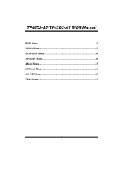 Biostar TP43D2-A7 Manual