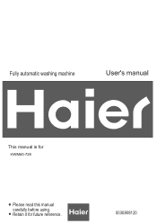 Haier HWM60-728 User Manual