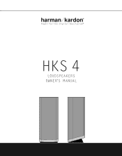 Harman Kardon HKS 4 Owners Manual