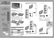 Insignia NS-42E470A13 Quick Setup Guide (English)