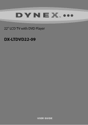 Dynex DX-LTDVD22-09 User Manual (English)
