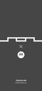 Motorola Tracks Air Quick Start Guide