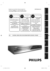 Philips DVDR User manual