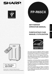 Sharp FP-R65CX Operation Manual