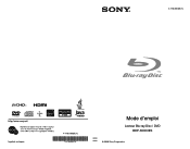 Sony BDP-S5000ES Mode d’emploi