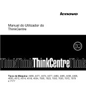 Lenovo ThinkCentre M91p (Portuguese) User guide