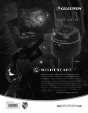Celestron Nightscape CCD Camera Nightscape CCD Camera Sell Sheet