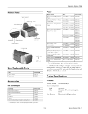 Epson C11C574001 Product Information Guide