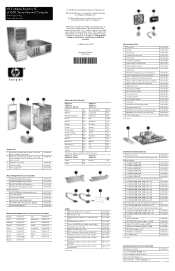 HP Dc7600 HP Compaq Business PC dc7600 Series Personal Computer Illustrated Parts Map, CMT Chassis (1st Edition)
