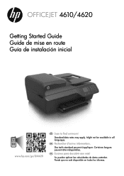 HP Officejet 4610 Getting Started Guide
