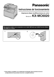 Panasonic KX MC6020 Multi-function Printer - Spanish